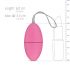 Easytoys - Huevo vibrador 7 ritmos (rosa)