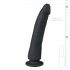 Easytoys - Dildo silicona negro con ventosa (21 cm)