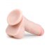 Easytoys - Dildo con ventosa y testículos (17,5cm) - natural