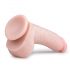 Easytoys - Dildo con ventosa y testículos (20 cm) - natural