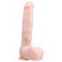 Dildo grande con ventosa 29,5cm - Natural