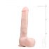 Dildo grande con ventosa 29,5cm - Natural