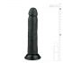 Easytoys - Dildo realista con base (20,5cm) - negro