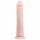 Dildo extra grande con ventosa (28,5cm) - natural