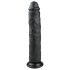 Dildo grande negro con ventosa (28,5 cm) - Easytoys