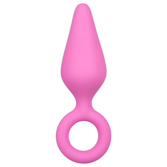 Plug anal fácil rosa - Pequeño y tentador