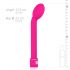 Vibrador Slim G-punto Easytoys (rosa)