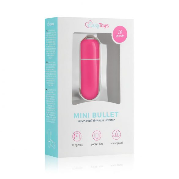 Easytoys - mini vibrador rosa