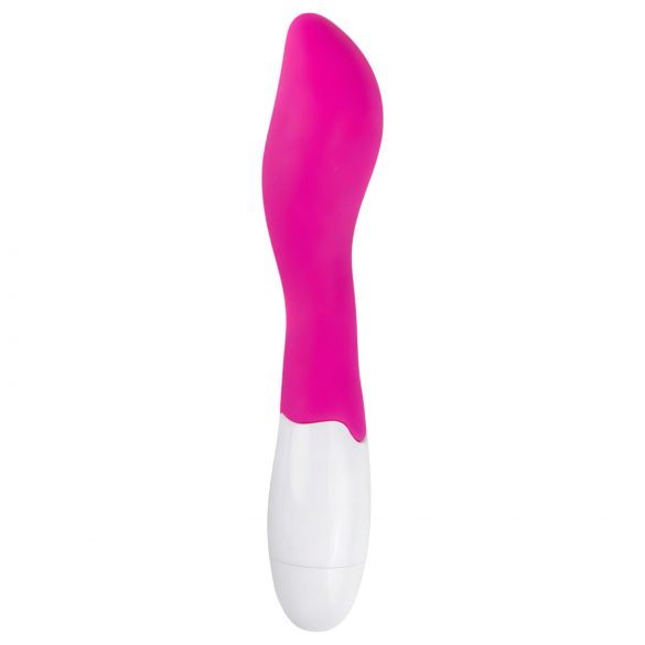 Vibrador G-punto rosa fácil y seductor, resistente al agua