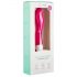 Vibrador G-punto rosa fácil y seductor, resistente al agua