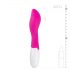 Vibrador G-punto rosa fácil y seductor, resistente al agua