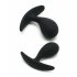 Rimba Copenhague - set de plugs anales negros (2 piezas)