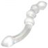 Rimba Xena - doble dildo de vidrio (transparente)