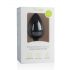 Plug anal con diamantes - negro grande