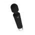 Mini Varita - vibrador masajeador recargable (negro)