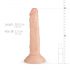 Realista Fantasía Blane - Dildo 20 cm (natural)