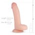 Real Fantasy Cliff - Dildo realista 22cm (natural)