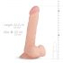 Fantasía Real Felix - Dildo realista con testículos 22 cm (natural)