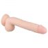 Fantasia Élfica - vibrador realista recargable 28cm (natural)