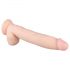 Real Fantasy Dwane - Vibrador realista con batería, 31cm (natural)