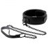 Blaze - collar con correa (negro)