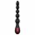 Cheeky Love - Vibrador anal recargable en perlas (negro)