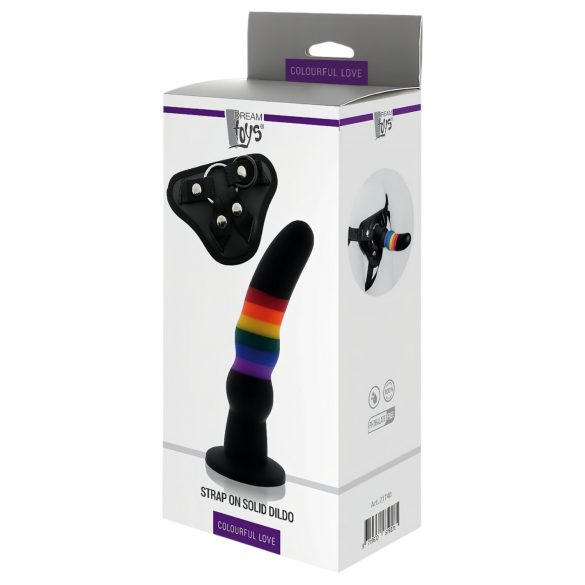 Amor Colorido - Dildo Ajustable (Multicolor)