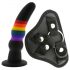 Amor Colorido - Dildo Ajustable (Multicolor)