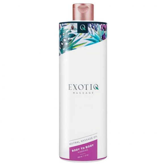 Exotiq Body to Body - Aceite de masaje cálido (500ml)