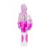 Conejo vibrador Easytoys 3 en 1 rosa