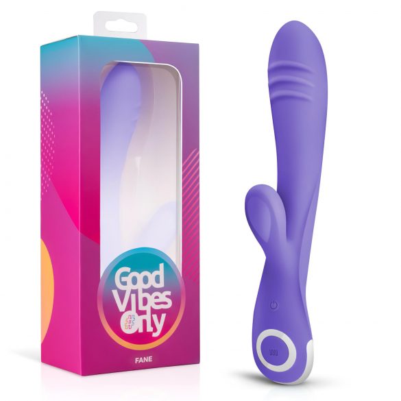 Conejito Buenas Vibras - vibrador lila con estimulador