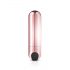 Rosy Gold Bullet - Mini vibrador en oro rosa recargable