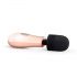 Mini Varita Rosy Gold - vibrador masajeador recargable (oro rosa)