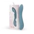 Bloom Rosa - vibrador G-spot recargable de silicona (turquesa)