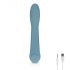 Bloom Rosa - vibrador G-spot recargable de silicona (turquesa)