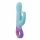 Vibrador Conejo Meta - Cabeza giratoria y brazo para clítoris (menta)