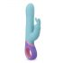 Vibrador Conejo Meta - Cabeza giratoria y brazo para clítoris (menta)