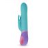 Vibrador Conejo Meta - Cabeza giratoria y brazo para clítoris (menta)