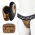 Panty vibrador Panthra Tania - leopardo negro