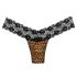 Panty vibrador Panthra Tania - leopardo negro