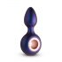 Hueman Deep Space - vibrador anal recargable con anillo (lila)