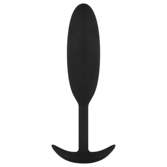 Pequeño Plug Anal Pesado Easytoys - 54g (negro)