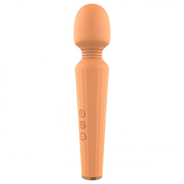 Glam - vibrador masajeador recargable (naranja)