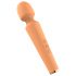 Glam - vibrador masajeador recargable (naranja)