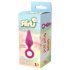 Coqueteo Plug Rosa - Pequeño plug anal