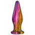 Glamour Glass - vibrador anal de cristal con control remoto (colorido)