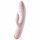 Vivre Coco - vibrador recargable con estimulador (rosa)