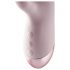 Vivre Coco - vibrador recargable con estimulador (rosa)