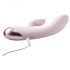 Vivre Coco - vibrador recargable con estimulador (rosa)