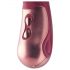 Dinky Jimmy K. Duo - vibrador rojo con brazo para clítoris, recargable